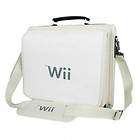 White Nintendo Console Wii Carrying Travel Bag