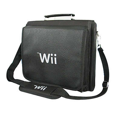 Black Nintendo Console Wii NEW Carrying Travel Bag Case