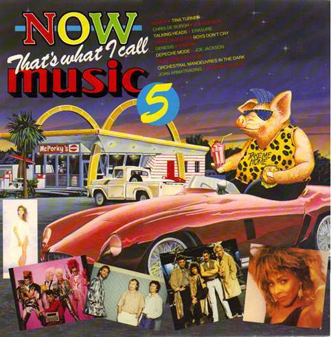 NOW THAT'S WHAT I CALL MUSIC 5 and  backup cd of record. - lp - vinyl