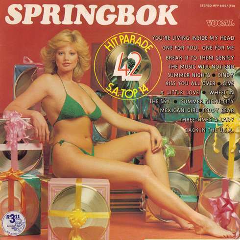 SPRINGBOK HIT PARADE 42  -  PLUS FREE BACKUP CD OF LP - RECORD - VINYL