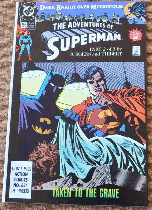 The Adventures of Superman No. 467 June 90
