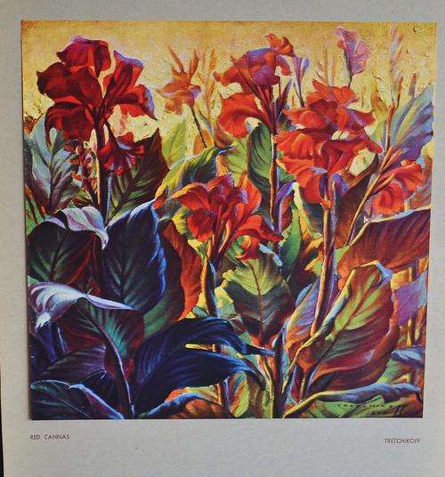 Vladimir Tretchikoff - Red Cannas