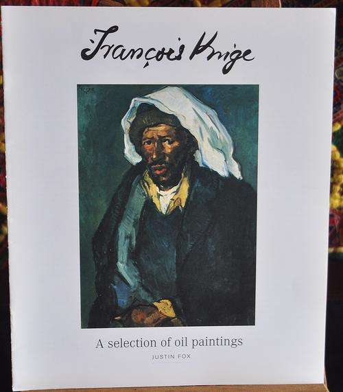 Francois Krige - A Selection of Oil Paintings - Justin Fox - Lovely piece of Krige ephemera