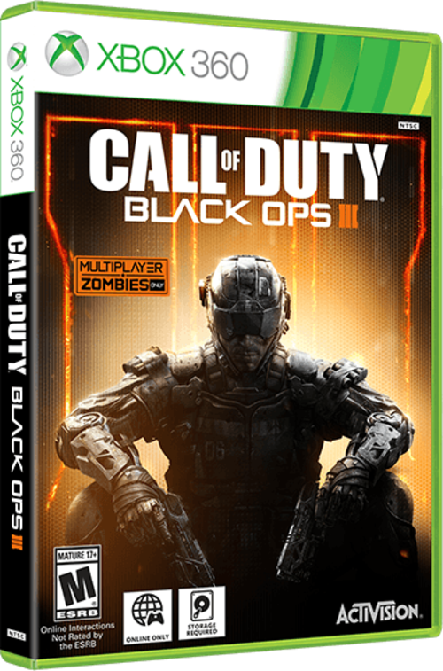 Call OF DUTY BLACK OPS 3 XBOX 360