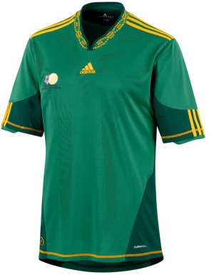 BAFANA BAFANA NEW SOCCER SHIRTS AWAY 2010 KIT SOUTH AFRICA NOT OUT YET!!!! ARRIVING IN SA APRIL