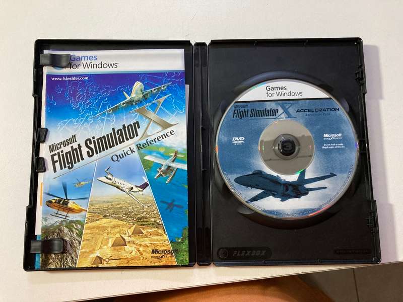 Microsoft Flight Simulator X Gold Edition with Acceleration Expansion Pack