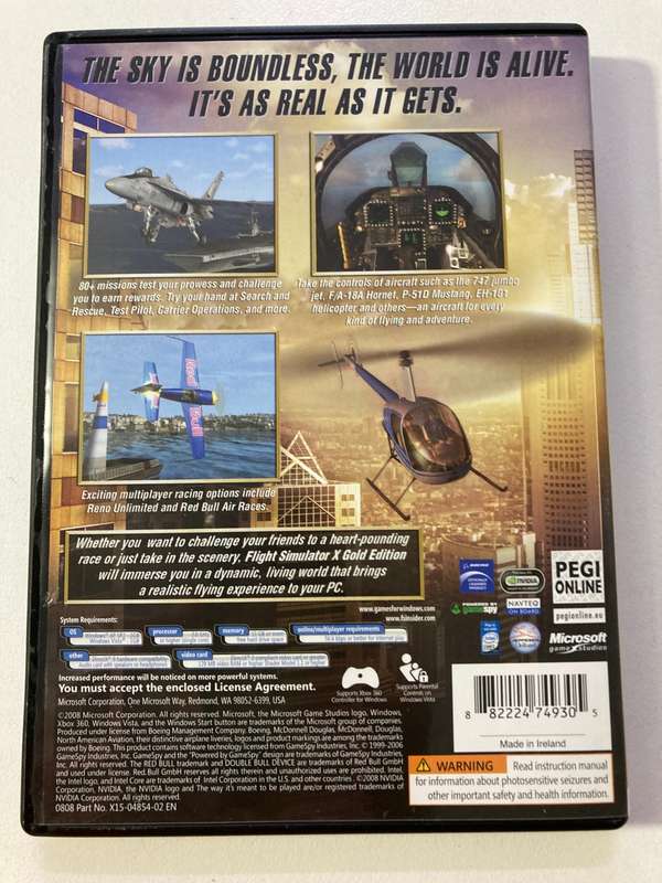Microsoft Flight Simulator X Gold Edition with Acceleration Expansion Pack