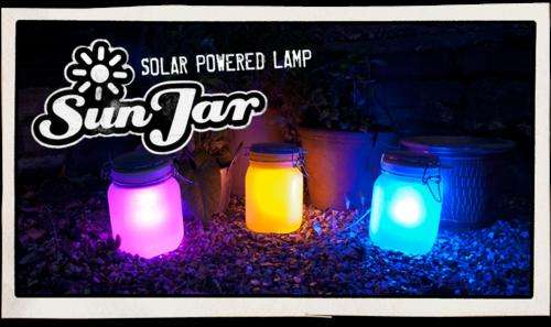 Solar Powered Sun Jar