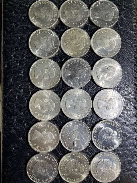 5 Shillings and 50 Cent collection