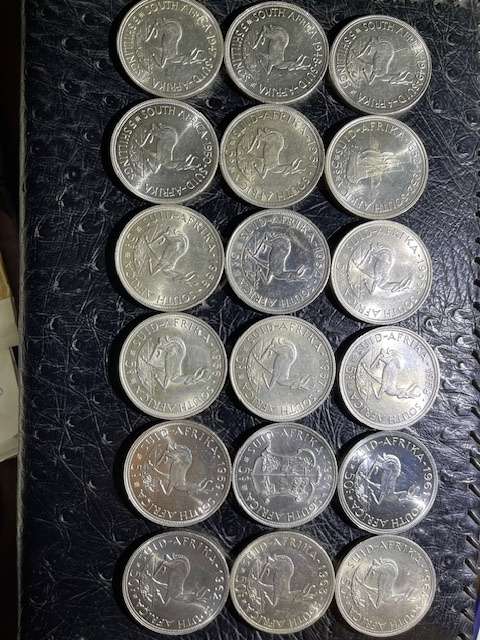 5 Shillings and 50 Cent collection