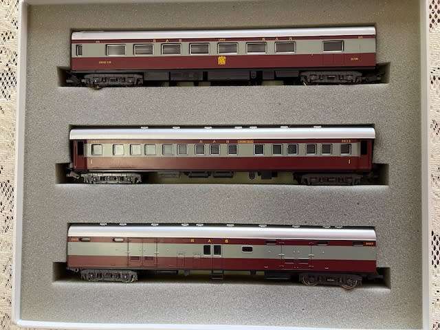 Lima goden series train set