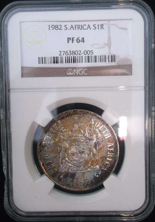 1982 South African R1 PF64