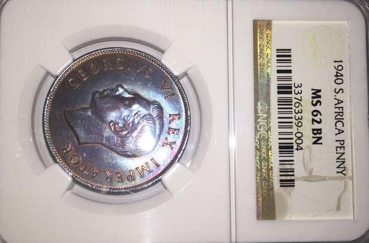 1940 1d Penny NGC MS62BN Crazy Wed Sale!