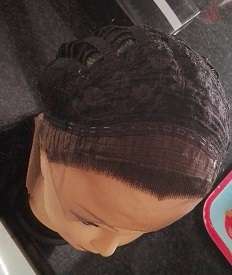 Wig Lace front 22inch wig ,adjustable straps ,black and brown for choice//same day dispatch