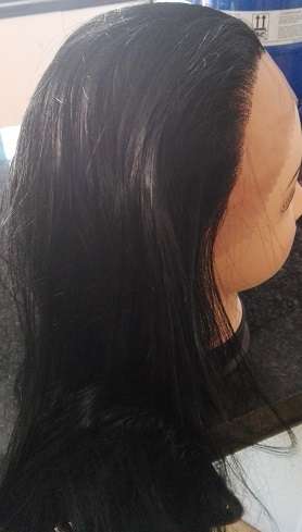 Wig Lace front 22inch wig ,adjustable straps ,black and brown for choice//same day dispatch