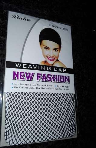 Stretch Mesh Hair Net weaving net Stocking Weaving Cap Black //same day processing