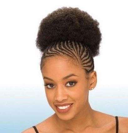 Afro Bun colour black Drawstring FREE comb included //Same day dispatch