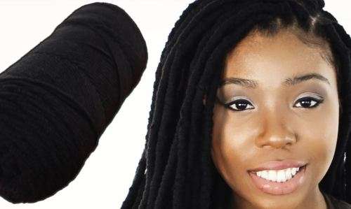 Brazil Wool Hair For Braids/Twist/Wraps (Black) 100g Same day processing