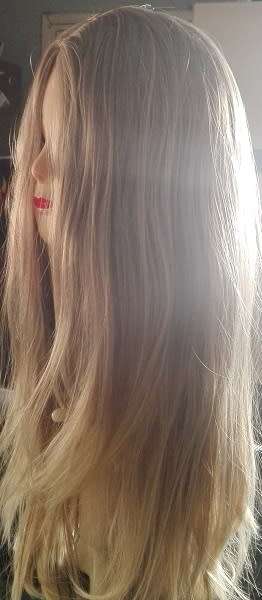 Blonde Wig 24inch with adjustable straps//same day dispatch