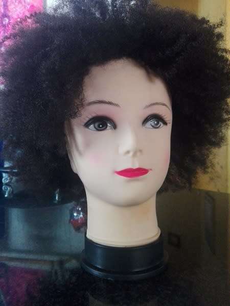 kinky Afro wig with adjustable straps//same day dispatch