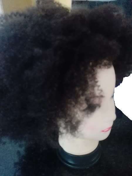 kinky Afro wig with adjustable straps//same day dispatch