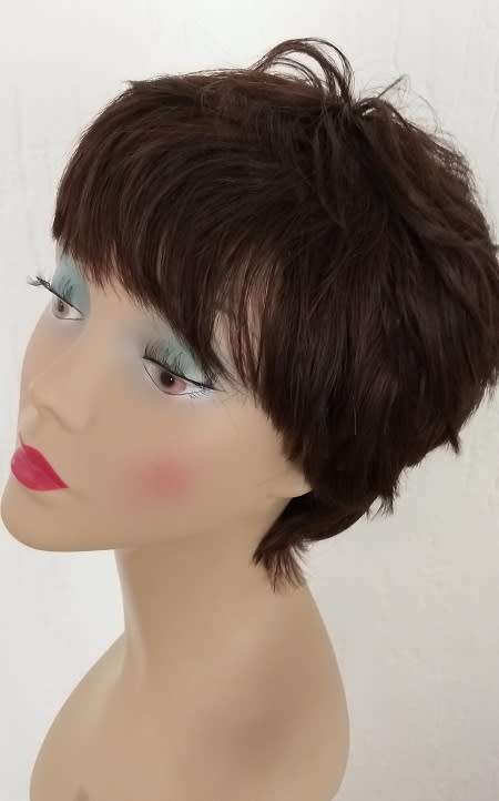 Indian Remy Hair Short Human Hair wig with adjustable straps same day dispatch
