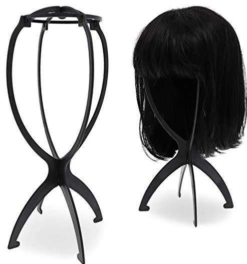 Wig Stand 3 packs Collapsible wig Stands
