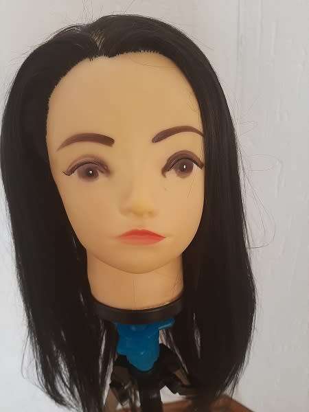 Cosmetology Hairdressing Training head Practice head  same day processing