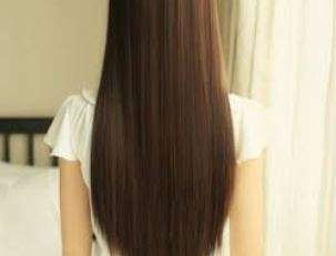 100%Peruvian Straight  human hair extensions /18+20+22/#4/SAME DAY DELIVERY