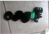 100%Peruvian  human hair wavy,  hair extensions 16"/ 1B/ PRICE PER PIECE//same day delivery