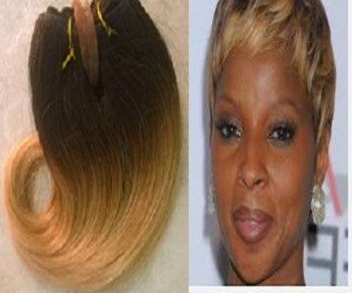 FREE COURIER!!Brazilian 6A 6inch Ombre/4 BUNDLES/100% Virgin Human Hair Weave hair extensions