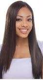 FULL HEAD Silky straight hair dark brown// 20inch // 200g //2 bundles enough for a full head.
