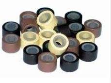 5*3*3mm  Hair Extensions  silicone micro beads/rings for hair extension/100pcs per pack
