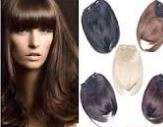 Top quality clip in  hair fringe/bangs  ,5 colours in stock