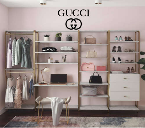 Gucci Wall Vinyl Sticker