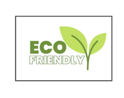 Eco Friendly Stickers - 200 Stickers