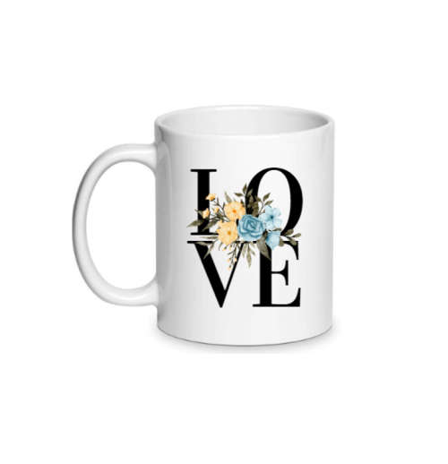 Love Coffee Mug - Single Coffee Mug