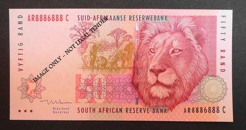 TT MBOWENI First Isue R50 RADAR NOTE UNC