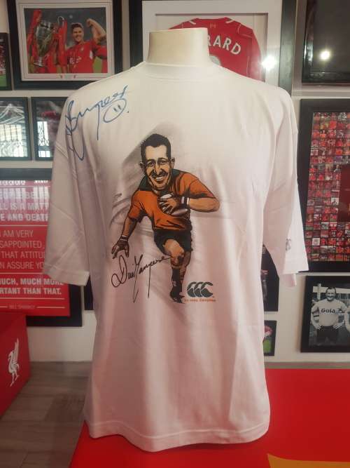 David Campese signed T-shirt