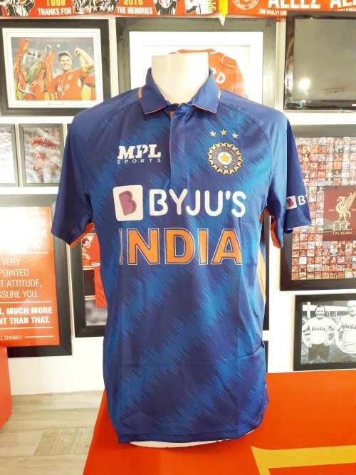 Jasprit Bumrah Match Worn India ODI Shirt