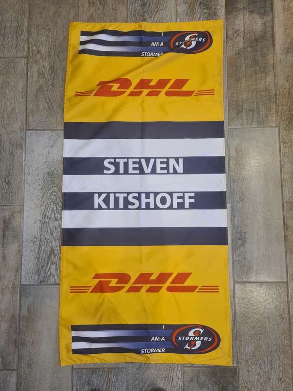 Steven Kitshoff - Newlands Dressing Room Banner