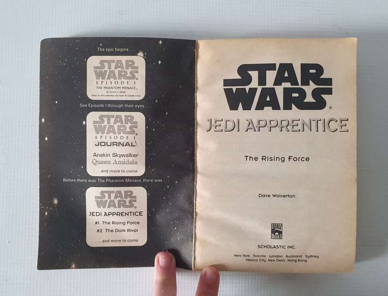 The Rising Force Star Wars Jedi Apprentice Book
