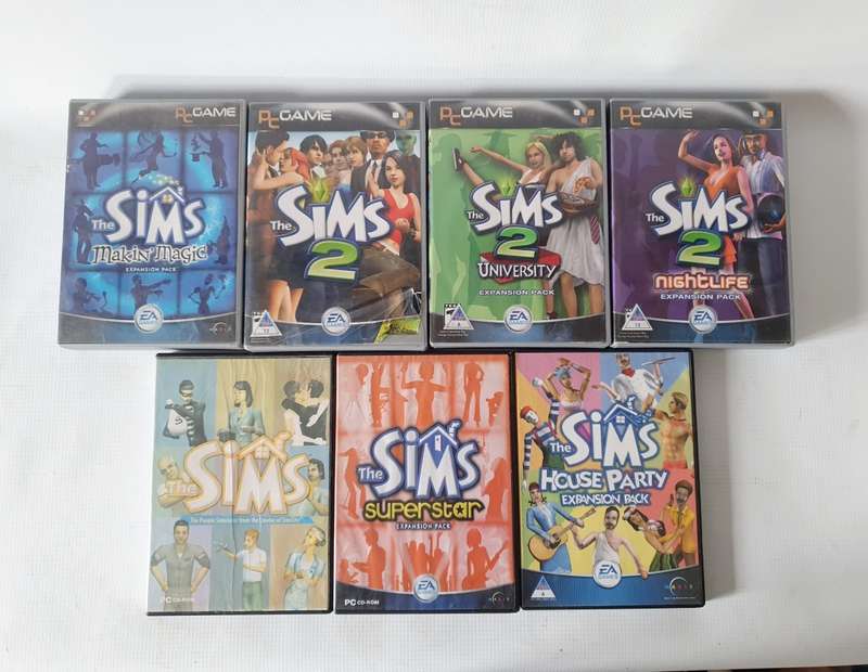 Sims PC Game Collection