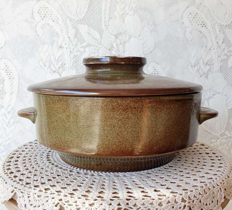 Vintage Drostdy Stonecraft Casserole Dish & Lasagna Dish  Made in SA