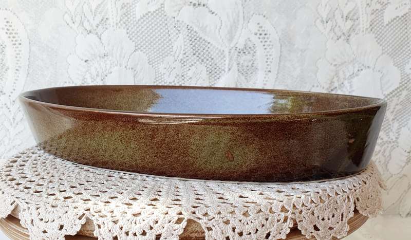 Vintage Drostdy Stonecraft Casserole Dish & Lasagna Dish  Made in SA