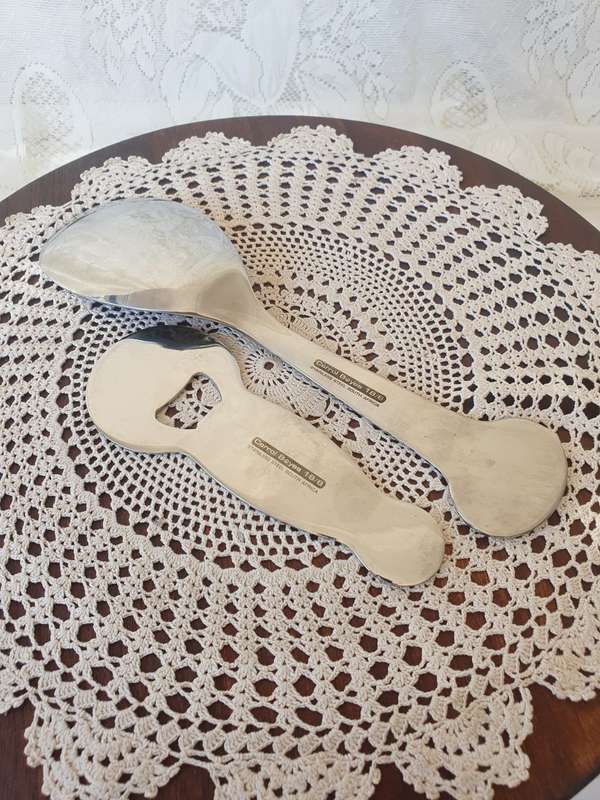 Carrol Boyes Large Serving Spoon & Bottle Opener Stainless Steel  Made in South Africa