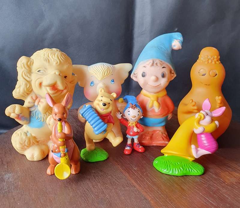 Vintage Plastic Toy Collection