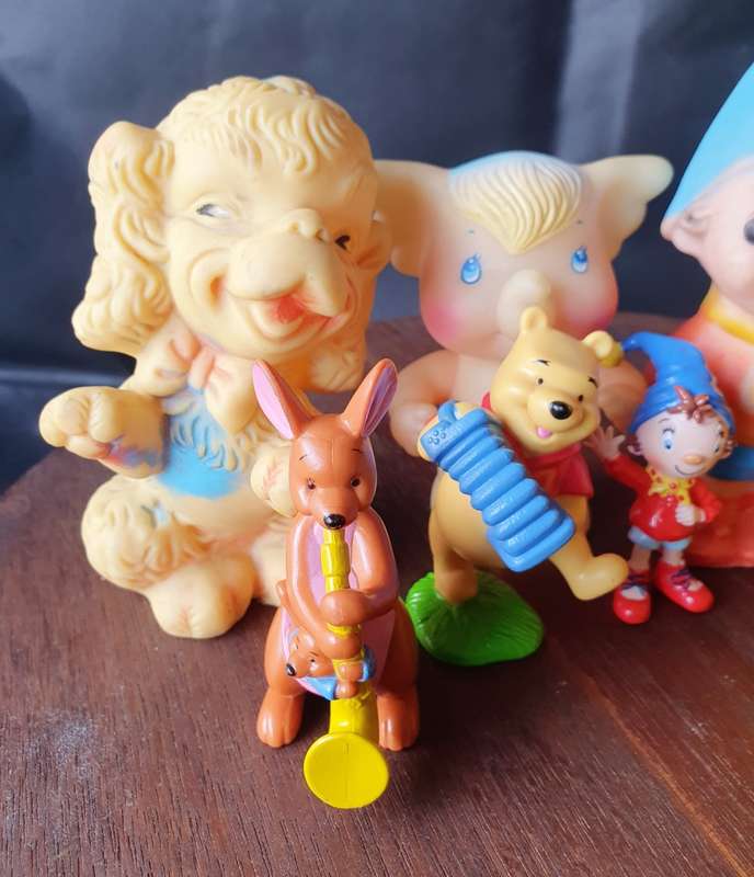 Vintage Plastic Toy Collection