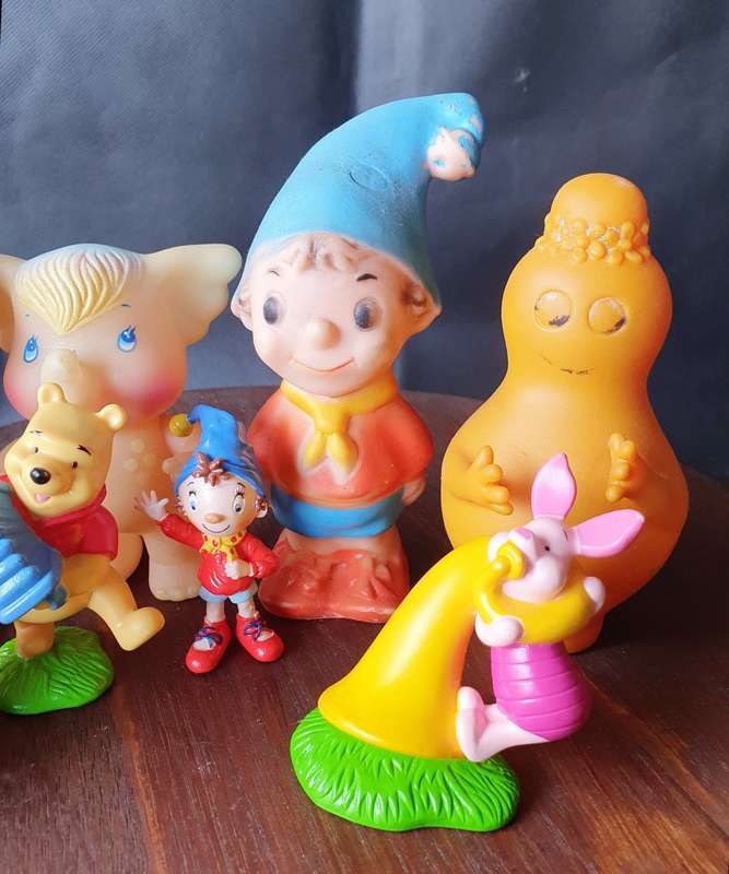 Vintage Plastic Toy Collection