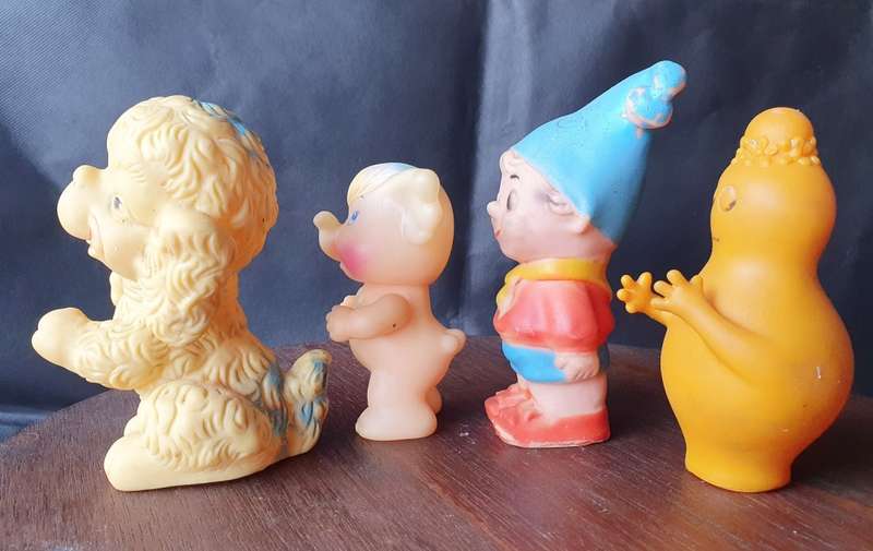 Vintage Plastic Toy Collection